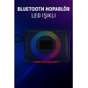 Go3 Pro Bluetooth Hoparlör Fm Radyo Sd Kart Usb Girişli Led Işıklı Şarjlı Speaker