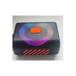 Go3 Pro Bluetooth Hoparlör Fm Radyo Sd Kart Usb Girişli Led Işıklı Şarjlı Speaker