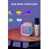 Taşınabilir Kablosuz Karaoke & Bluetooth Hoparlör