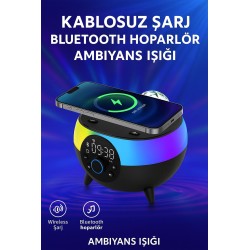 Siyah RGB Işıklı Çalar...
