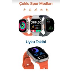 Watch 8 Uyumlu Ultra Tam Ekran Smart Watch Akıllı Saat