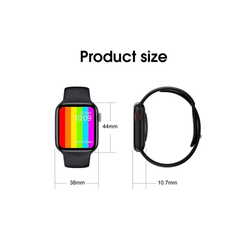 H1 Watch Plus Unısex Akıllı Saat Smart Watch Bluetooth Tüm Telefonlara Uyumlu Wplus