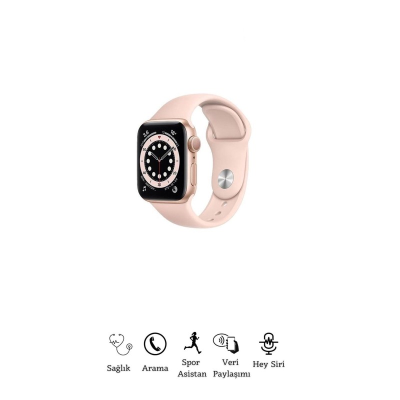 T700s Smartwatch 1.86 Inç Bluetooth Çağrı Özellikli Akıllı Saat Beyaz