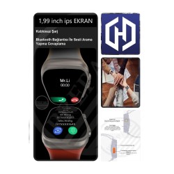 Watch 9 Ultra Serisi Ultra 2 1.99" Hd Ekran İos & Android Uyumlu