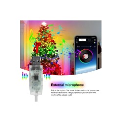 Televizyon Arkası 10 Metre Bluetooth Telefon Kontrollü Smart Şerit Led Sese Duyarlı Kumandalı