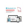 Kablosuz Bluetooth Kulaküstü Kedili P47m Kulaklık Rgb Işıklı Kedi Desenli Kulaklık P47m