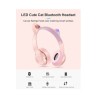 Unytech P47m Rgb Işıklı Kedi Desenli Bluetooth Kulaklık